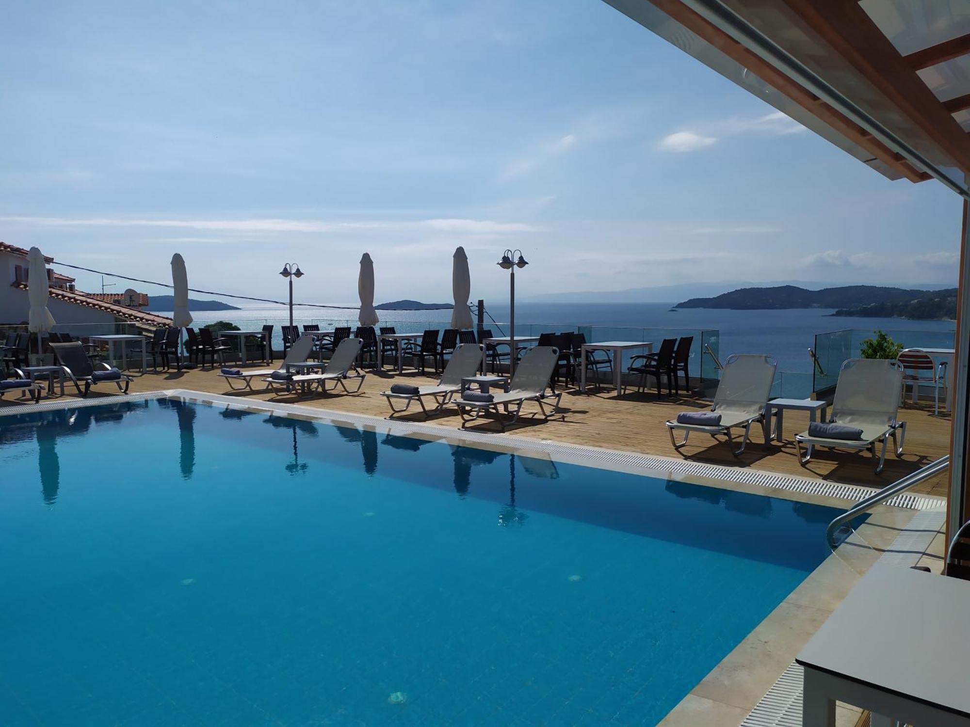 Poseidon Villas Skiathos-Stadt Exterior foto